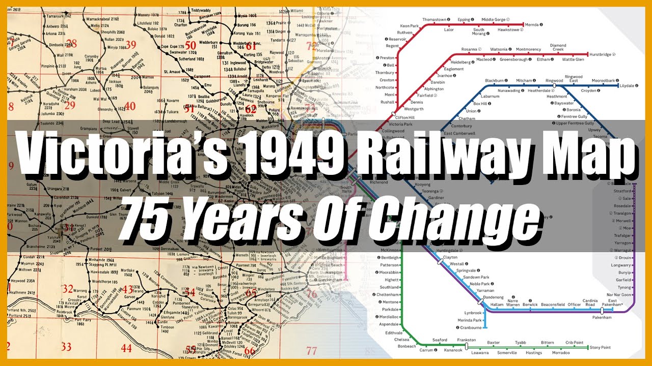 Карта железных дорог моей бабушки 1949 года!