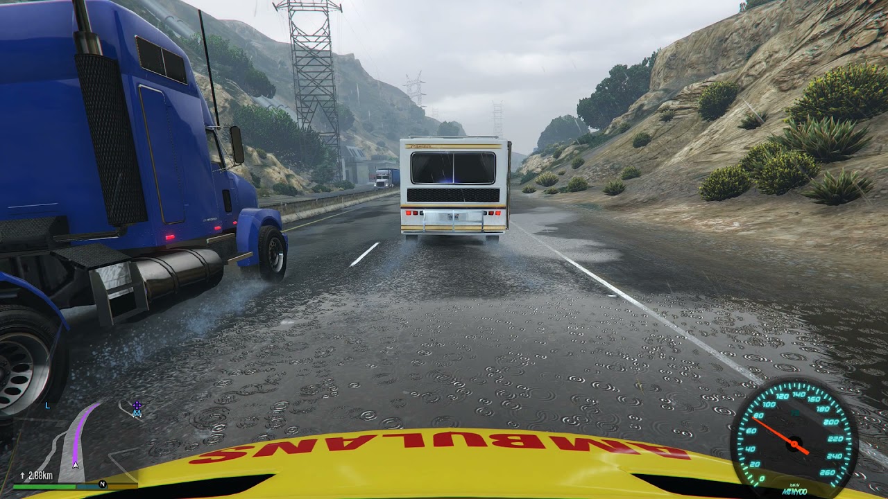 ALARMOWO do SZPITALA z OSOBĄ z UDAREM | POLSKIE SLUZBY RATOWNICZE GTAV