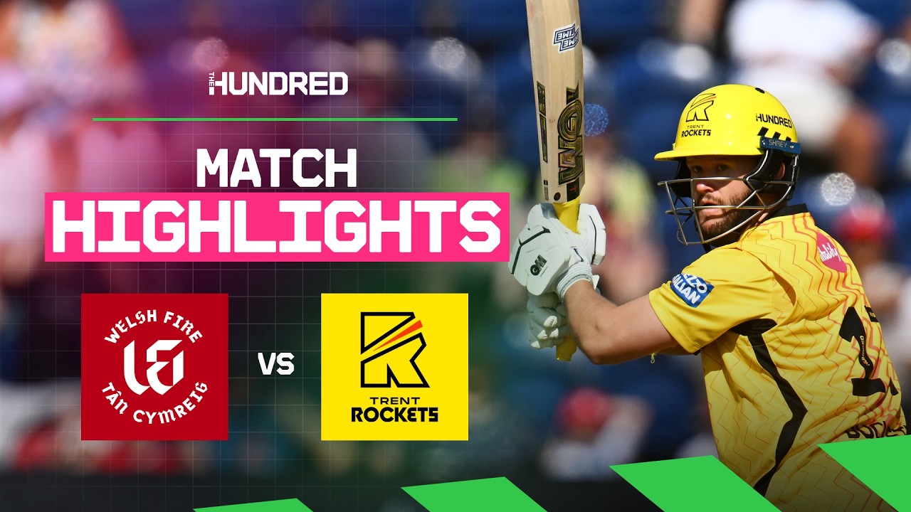 Trent Rockets cruise to victory ⭐️ | Welsh Fire v Trent Rockets Highlights