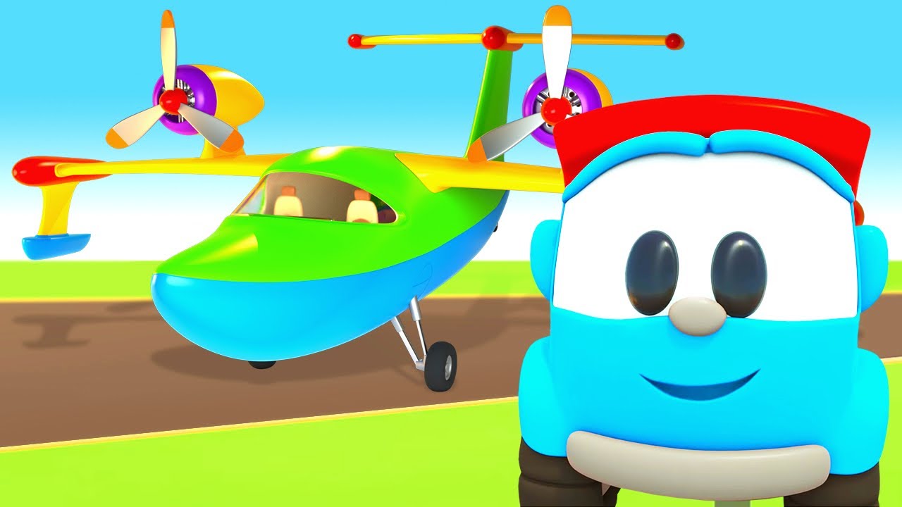✈️ 🚚🔧 Cartoni per bambini | Leo il Camion Curioso | IL CANADAIR 🧑‍🔧 🚁