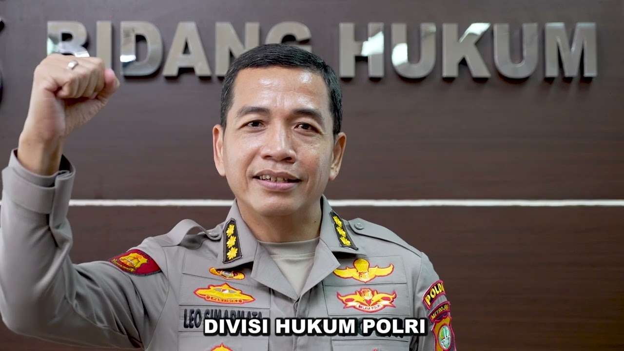 lagu mars Divkum Polri oleh Bidkum Polda Metro Jaya