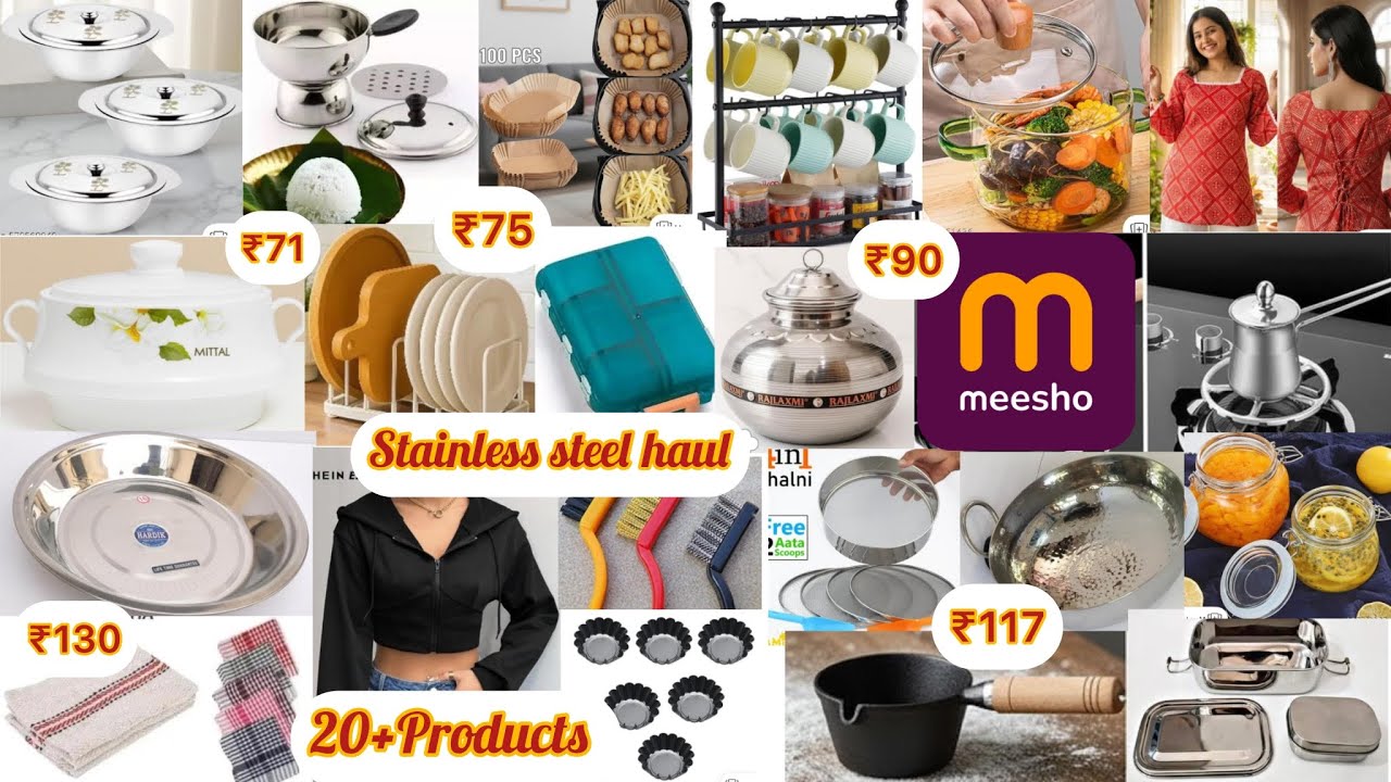Meesho kitchen haul|meesho kitchen Products|meesho haul today|20+Amazing meesho finds starts from₹71