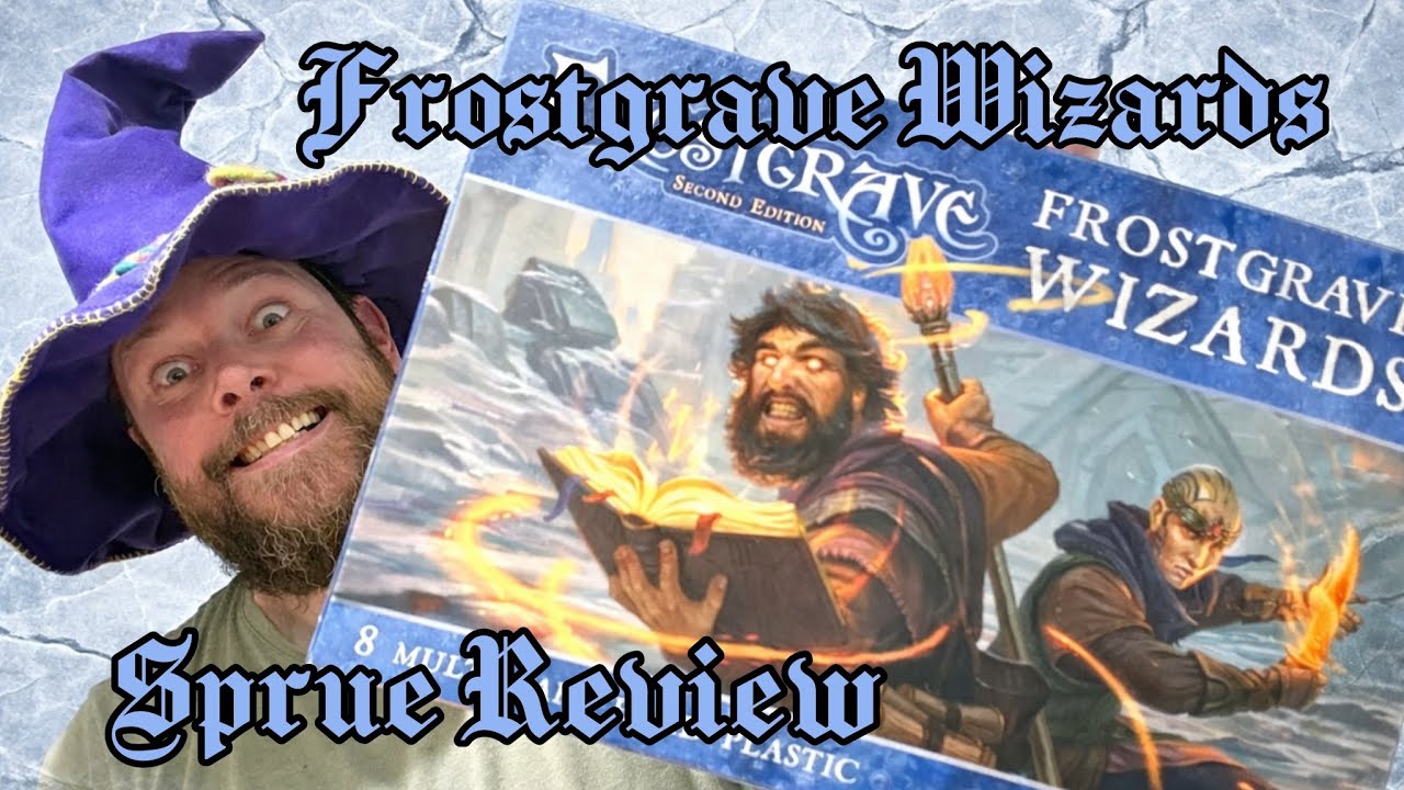 Sprue Review - Frostgrave Wizards 
