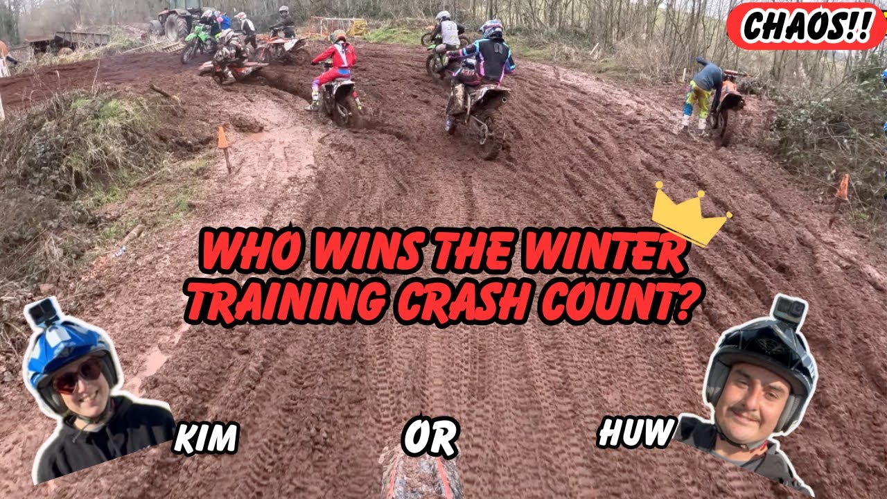 Novice winter training @ Pattingham MX | CHAOTIC FUN | Moto Vlog 30