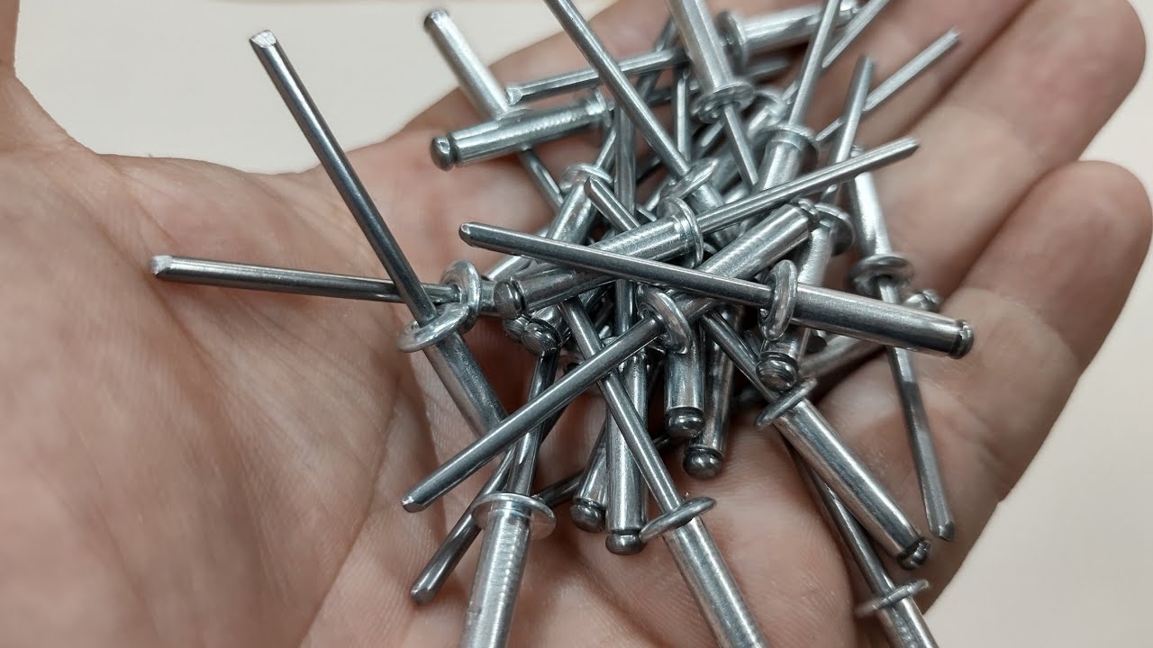 Remaches Pop. Como usarlos.