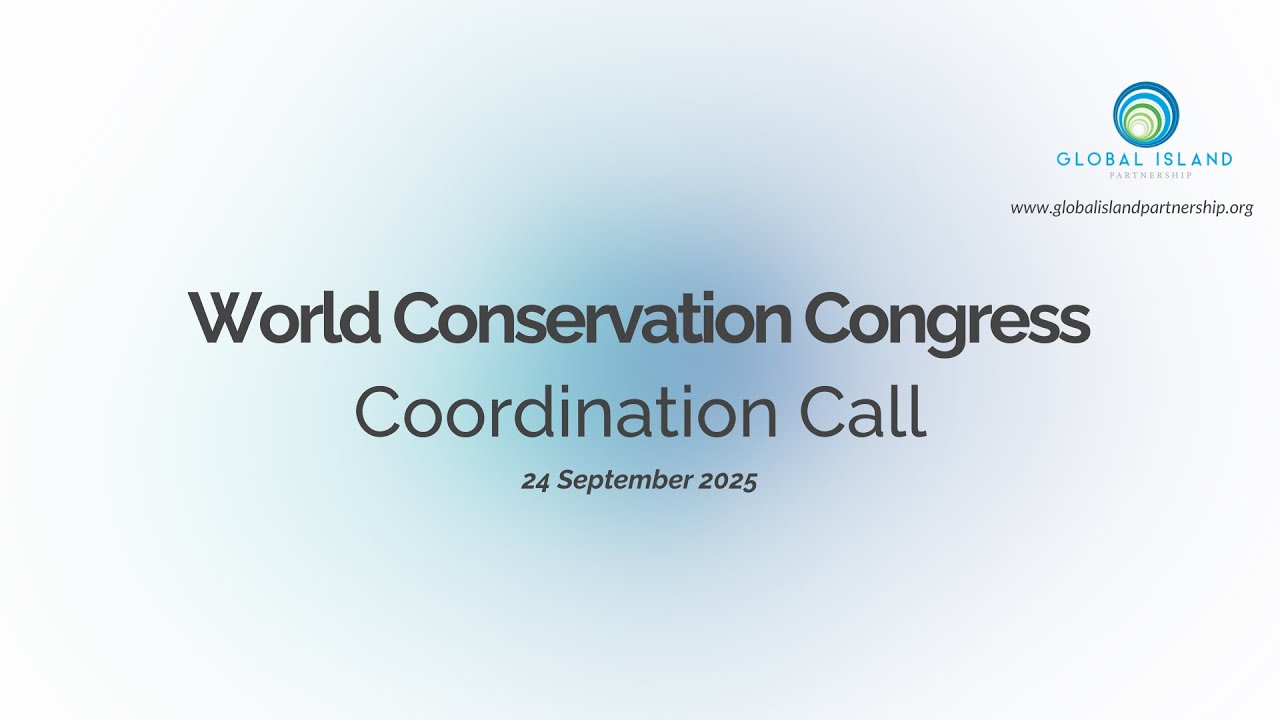 World Conservation Congress Coordination Call