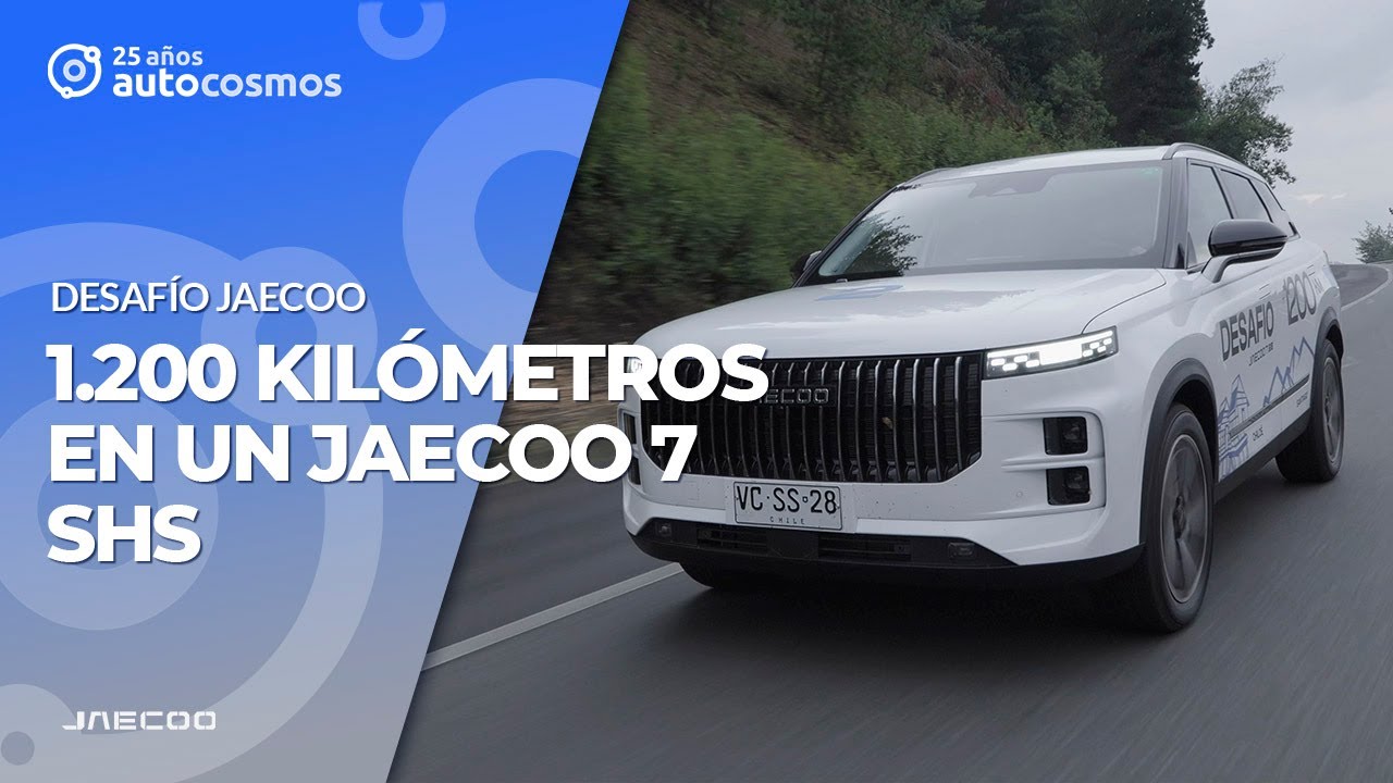 Desafío de 1.200 kilómetros Santiago-Castro en un Jaecoo 7 SHS