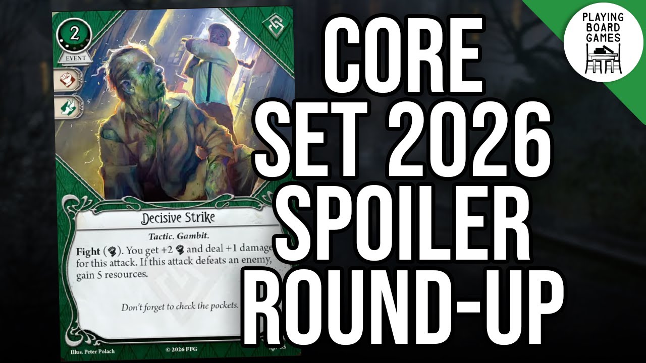 Let's see what the Rogues are packing in the New Core! (Arkham Core Set 2026 Spoiler Round-Up 7)