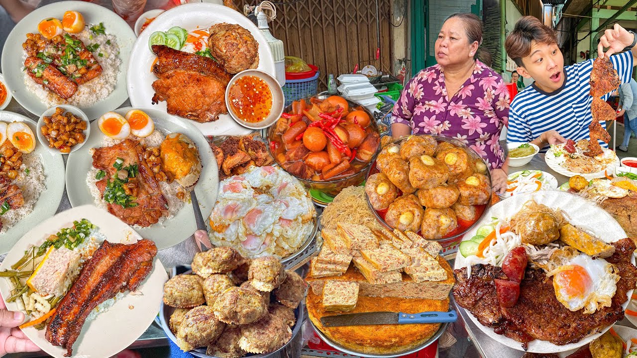 Tập 54- Top 9 QUÁN CƠM TẤM NGON ĐÔNG KHÁCH nhất Sài Gòn năm 2025, bạn đã ăn được bao nhiêu quán rồi?