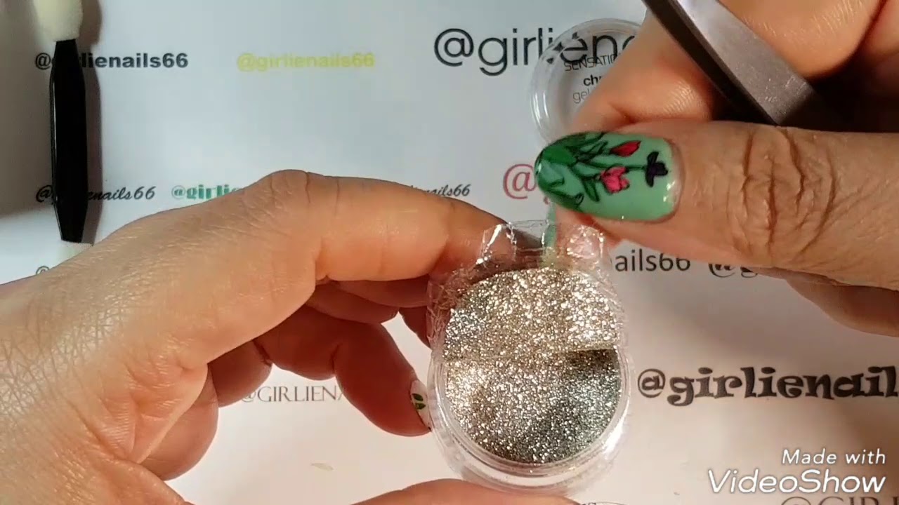 Sensationail Chrome Gel Polish Duo Pack