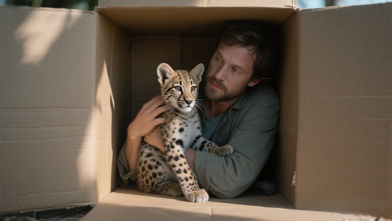 No One Could Calm the Predator Cub — Until a Human Used a Simple Cardboard Box