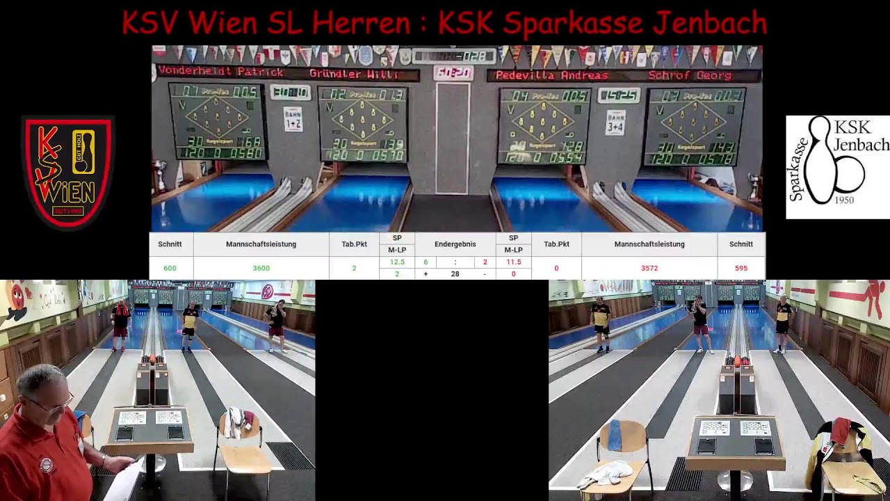 SL Herren KSV Wien vs. KSK Sparkasse Jenbach