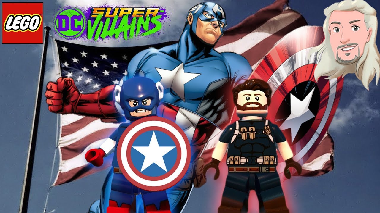 Skapar två Captain America | LEGO DC Super Villains | Del 62