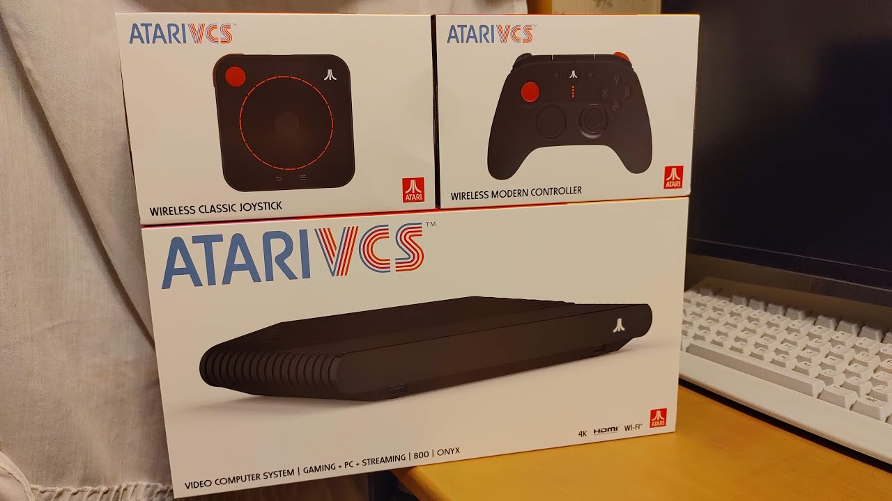 Atari VCS Onyx (Project AtariBox) Full Unboxing and Startup