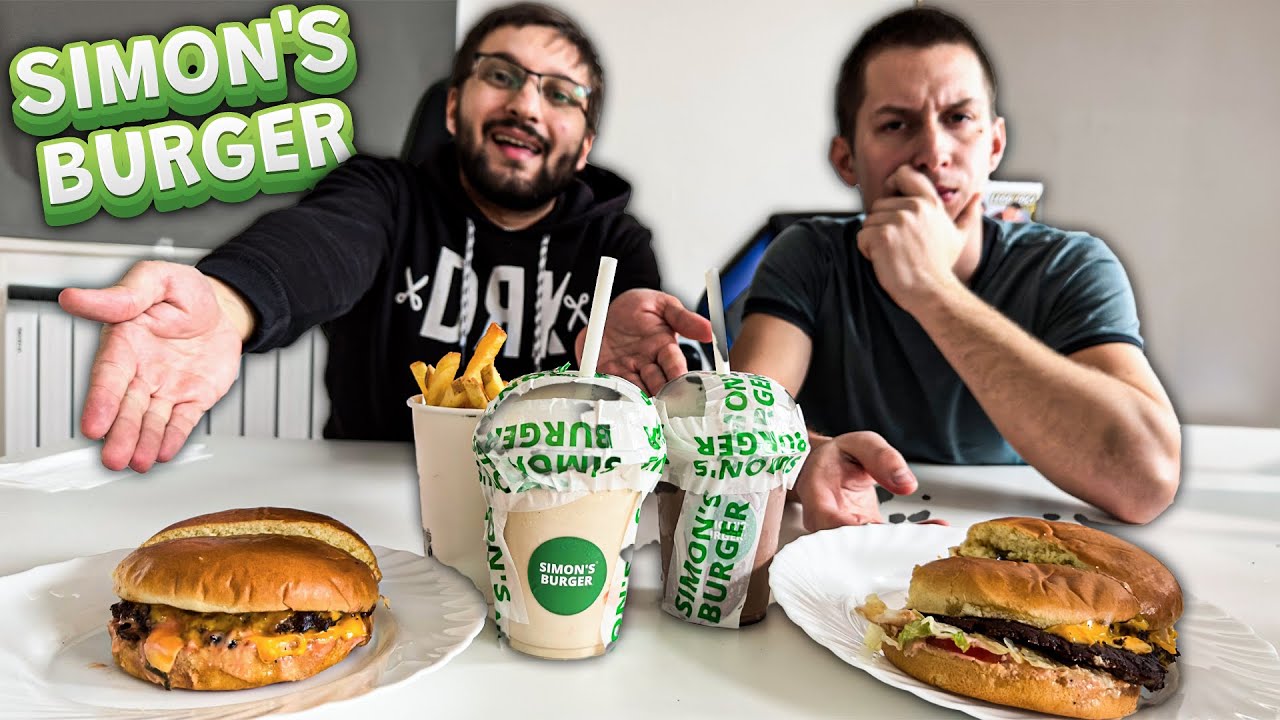MEGKÓSTOLTUK A SIMON'S BURGERT!😋