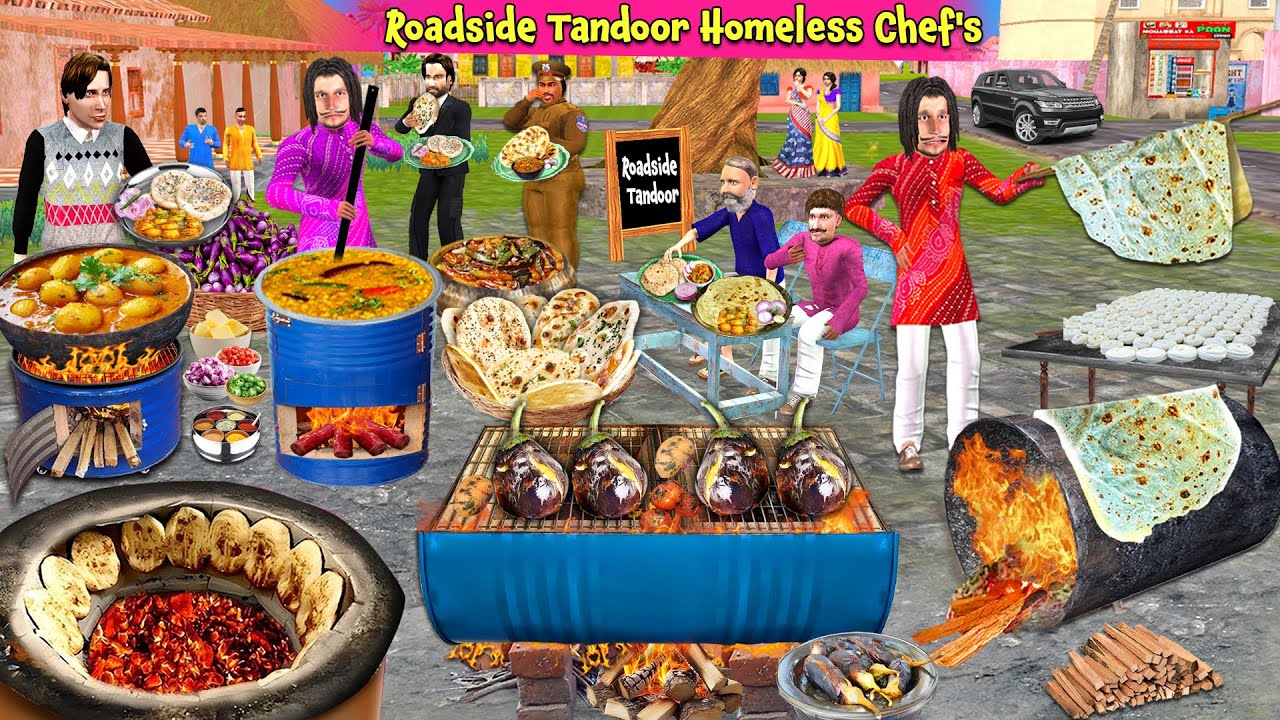 Roadside Tandoor Homeless Chef's Amazing Story Moral Hindi Kahaniya