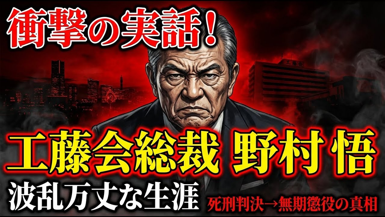 【工藤会総裁】野村悟の波乱万丈な生涯！ヤクザ界の帝王が歩んだ栄光と転落の道