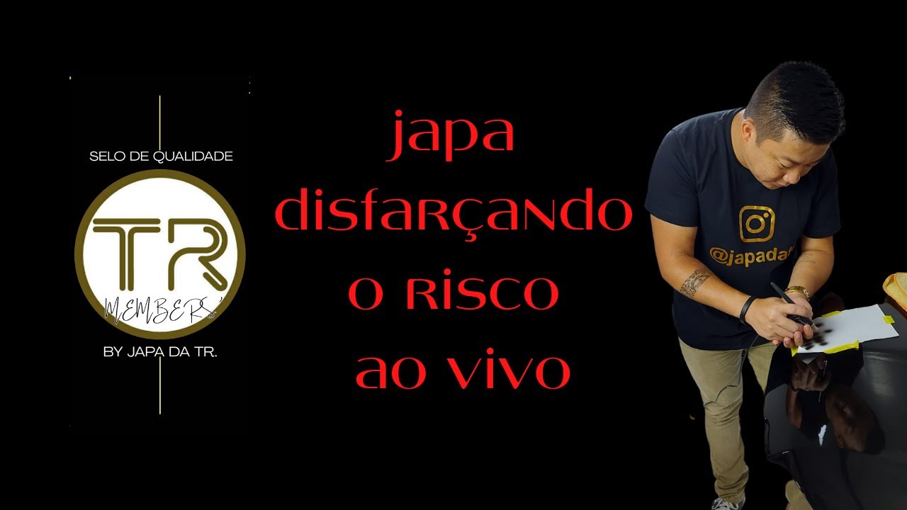Aula de micro pintura ao vivo - japa da tr tira riscos