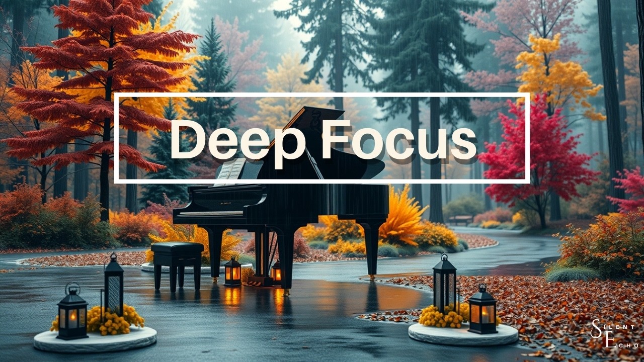 Deep Focus Music for Studying & Working | Piano | No Distractions