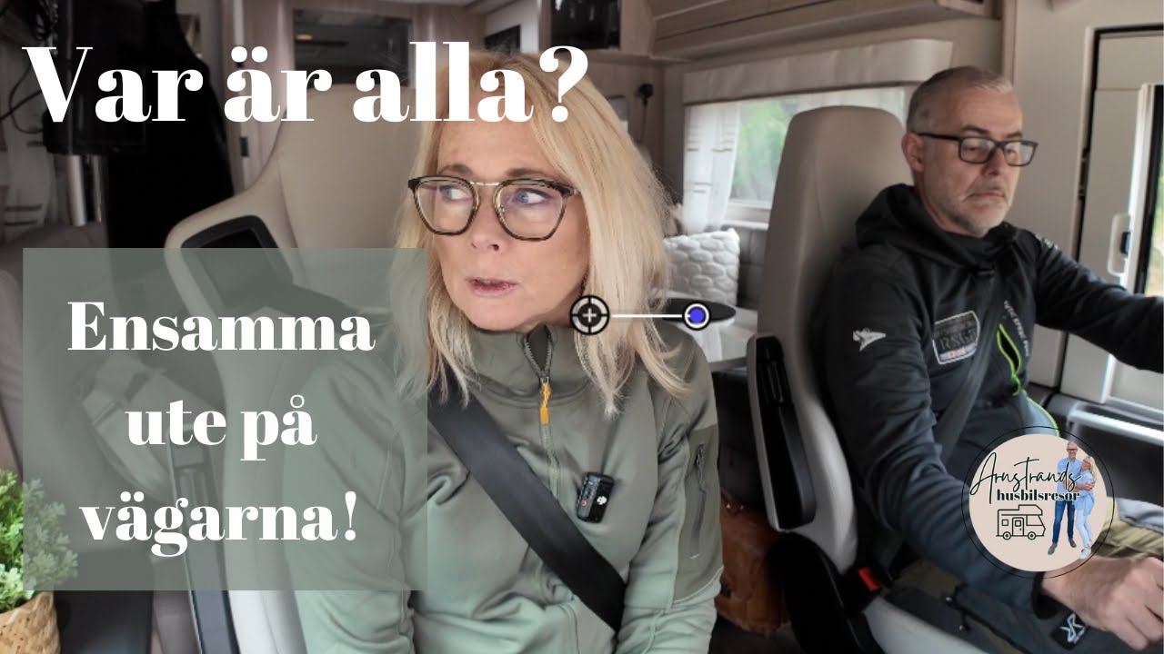 Vi är helt ensamma! Inga ute och åker husbil? Djäknesundet - hemlig diamant?