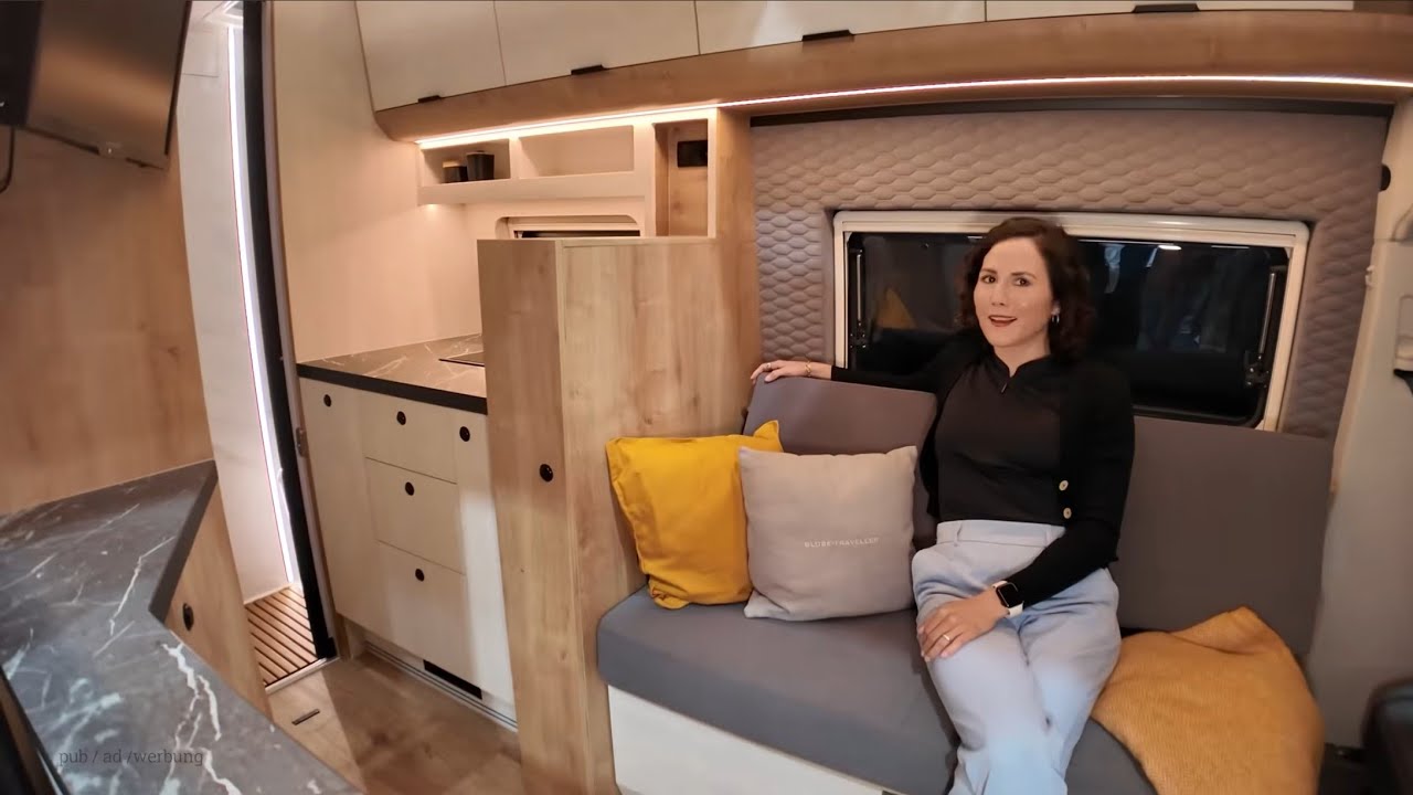 WOHNMOBIL KASTENWAGEN wie ein LUXUS LINER CAMPERVAN 2026 Globe-Traveller Falcon XS
