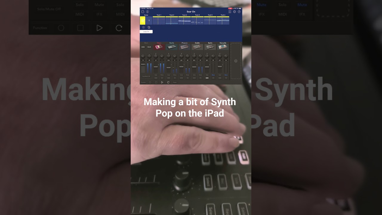 Korg Gadget is a fun little DAW. Some of the softsynths are actually quite nice #korgsynth #korg