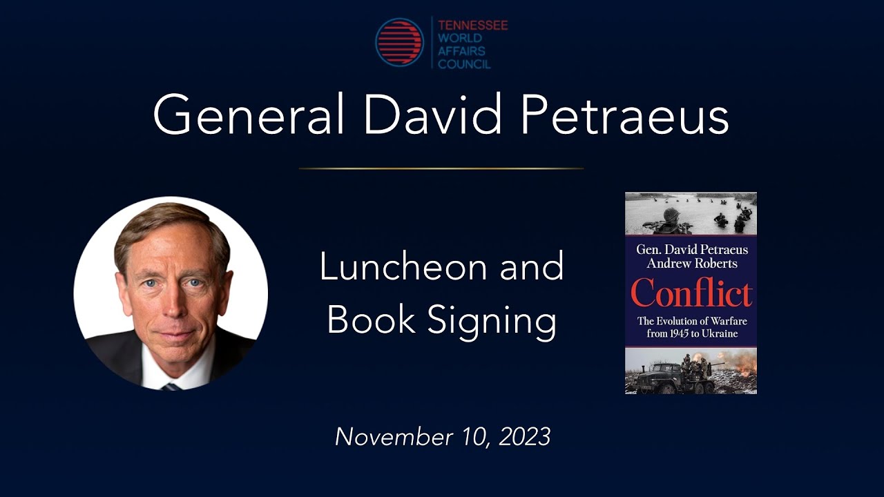 General David Petraeus: Conflict: Evolution of Warfare from 1945 to Ukraine