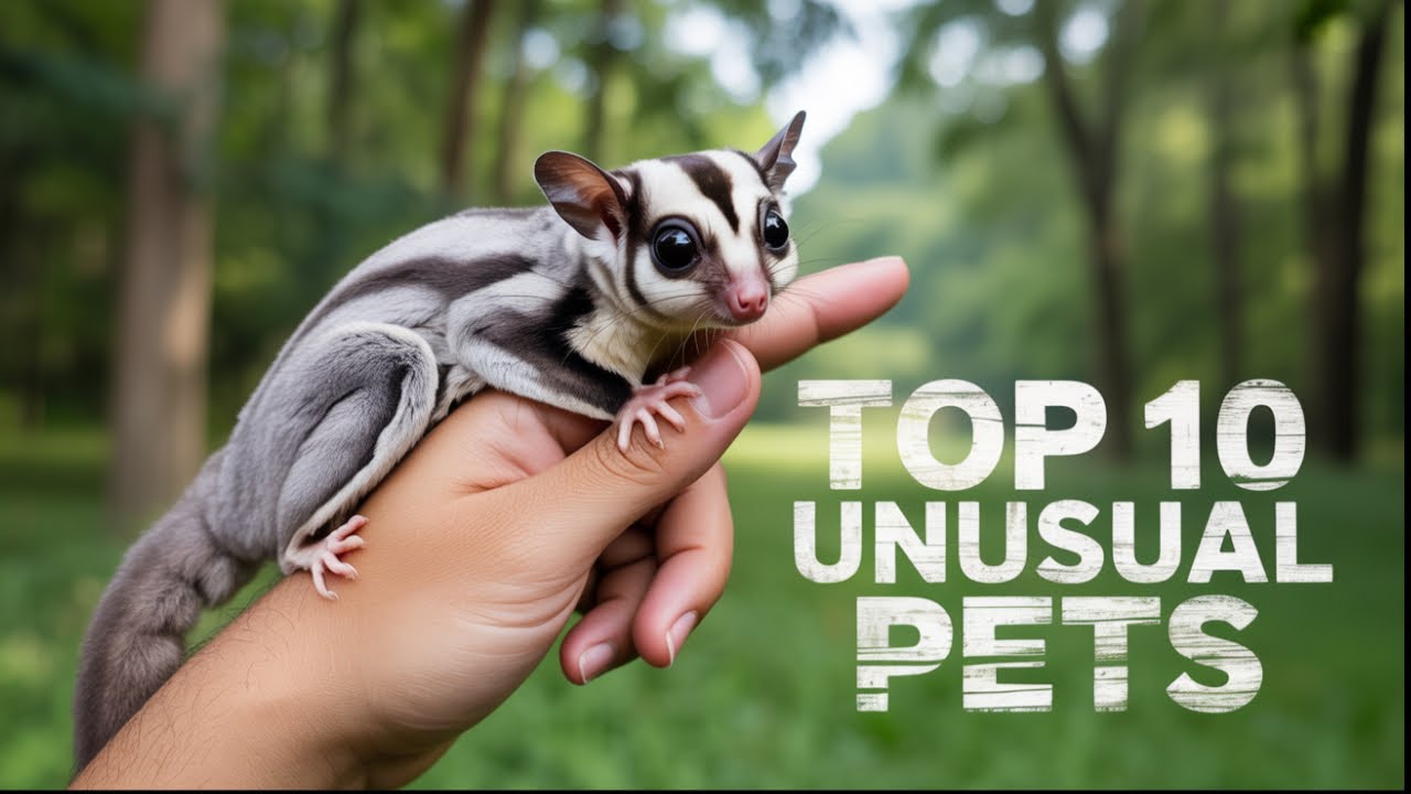 Top 10 Surprising Animals You Can Own In 2025 #ExoticPets #RareAnimals