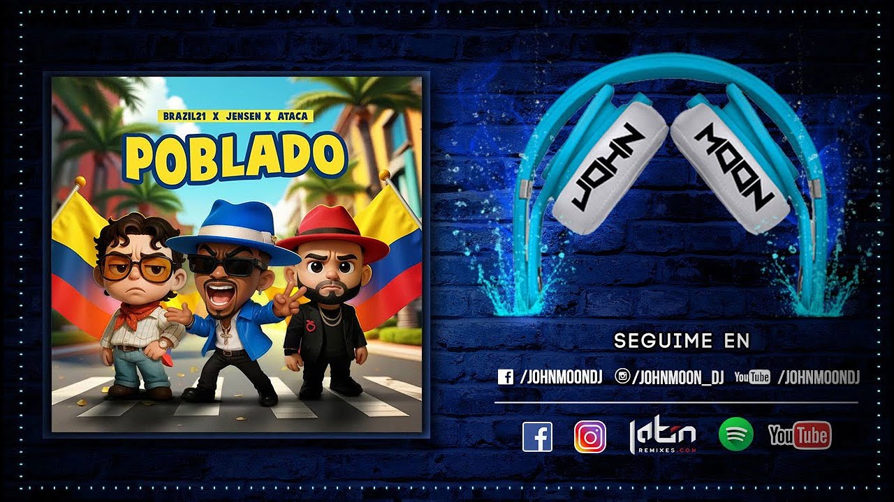 POBLADO 🎶 Brazil 21, Jensen & Ataca 🎶 Bachata (2025)