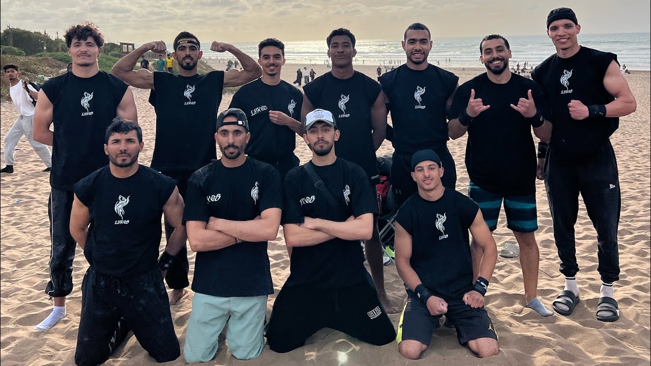 أكبر تجمع😍 لرياضة💪🏻 street workout في مدينة الدار البيضاء، حصة عالمية🤯