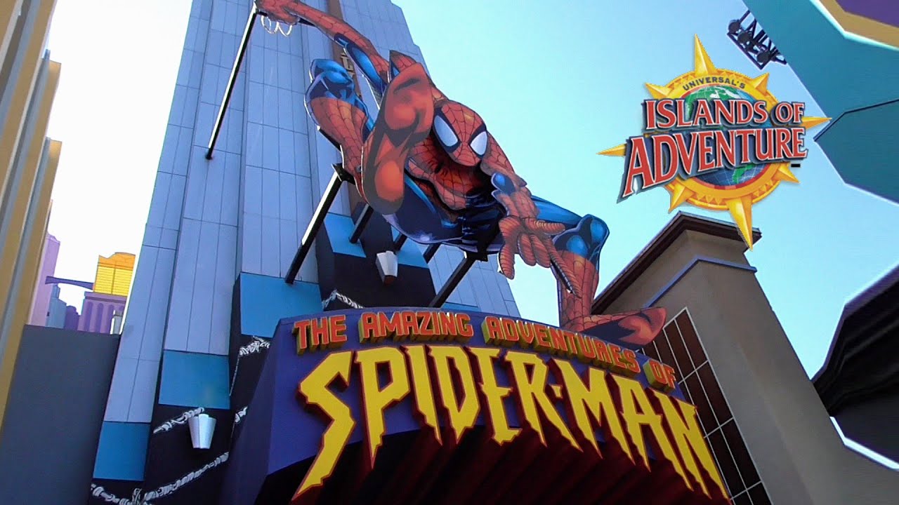 The Amazing Adventures of Spider-Man Ride at Islands of Adventure - On-Ride Video
