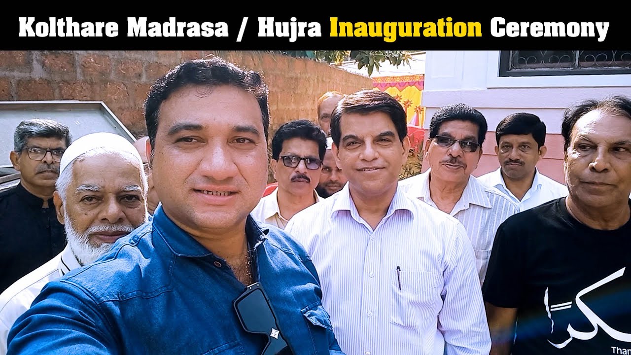 Kolthare Madrasa / Hujra Inauguration Ceremony / kokani baat / junaid deshmukh vlog