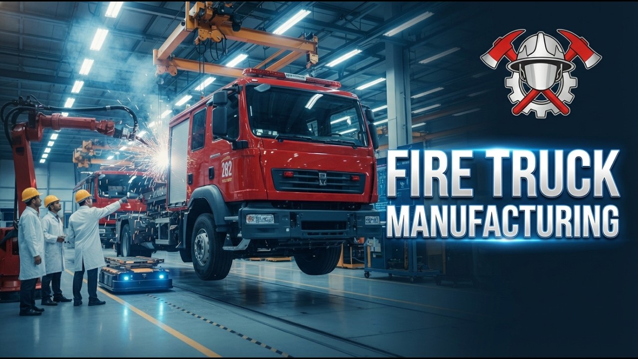 Inside the Immaculate Fire Engine Factory: The Science of Precision