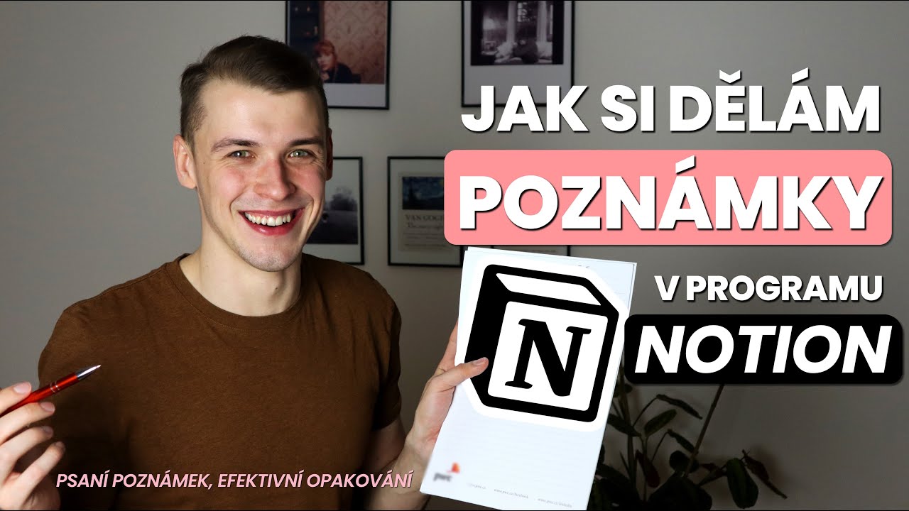 Jak si dělám poznámky v Notion [Moje šablona pro efektivní učení]!