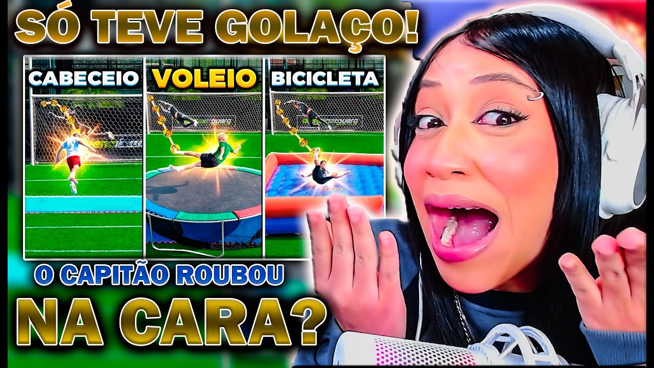 CONHECENDO os BANHEIRISTA - CABECEIO, VOLEIO, BICICLETA!! (TEVE MUITOS GOLAÇOS NO PULA-PULA)