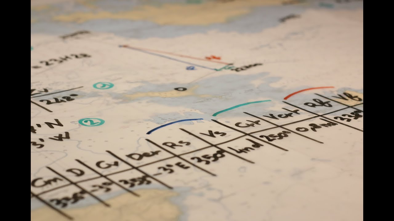 9/11 - Comment tracer sa route sur une carte? Exercice 2 - Connais destination, cherche Cap Compas