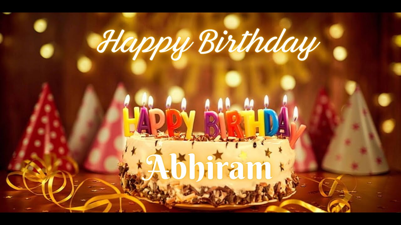 Abhiram Happy Birthday | Birthday Songs with name | Birthday Reel | Janmdin | 