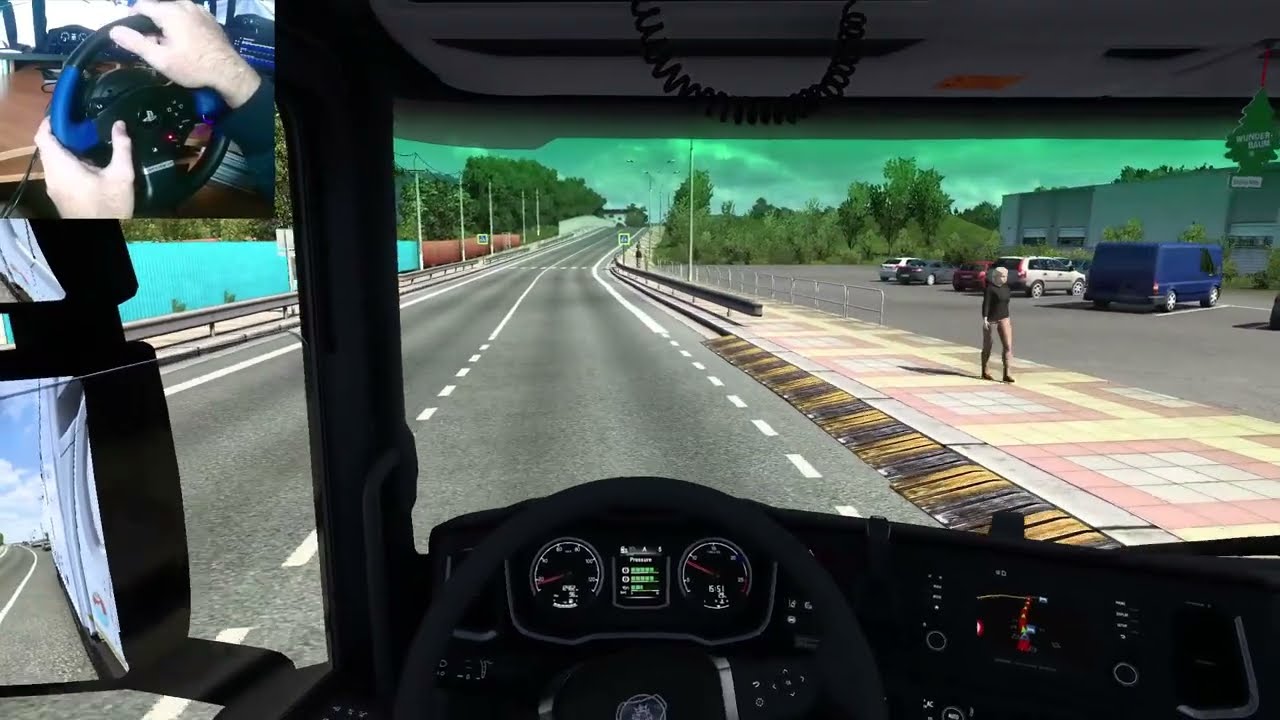 Scania P220 Day Cab - Euro Truck Simulator 2 | Thrustmaster T150 Force Feedback