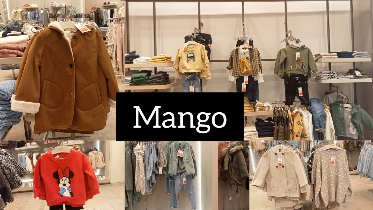 MANGO 2022 ÇOCUK KIYAFETLERİ➡️Mango mağaza turu🆕