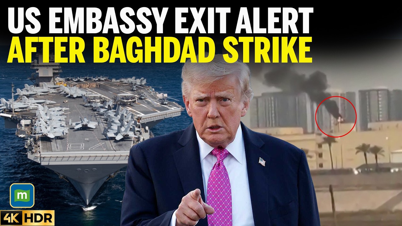 US Embassy Urges Exit From Iraq As Iran Warns Of Hormuz Closure, Oil Crisis Deepens