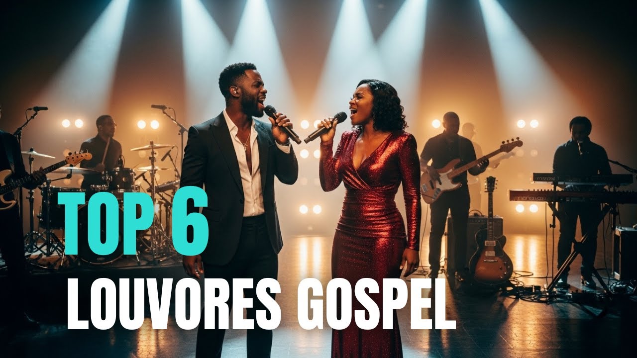 Top 6 Louvores Gospel em Groove  🎶🔥 | Playlist de Adoração