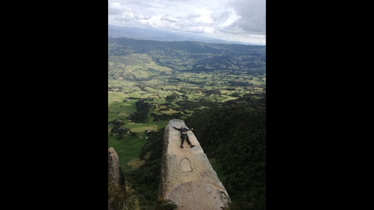 Como llegar a la Piedra Colgada #susa #piedracolgada