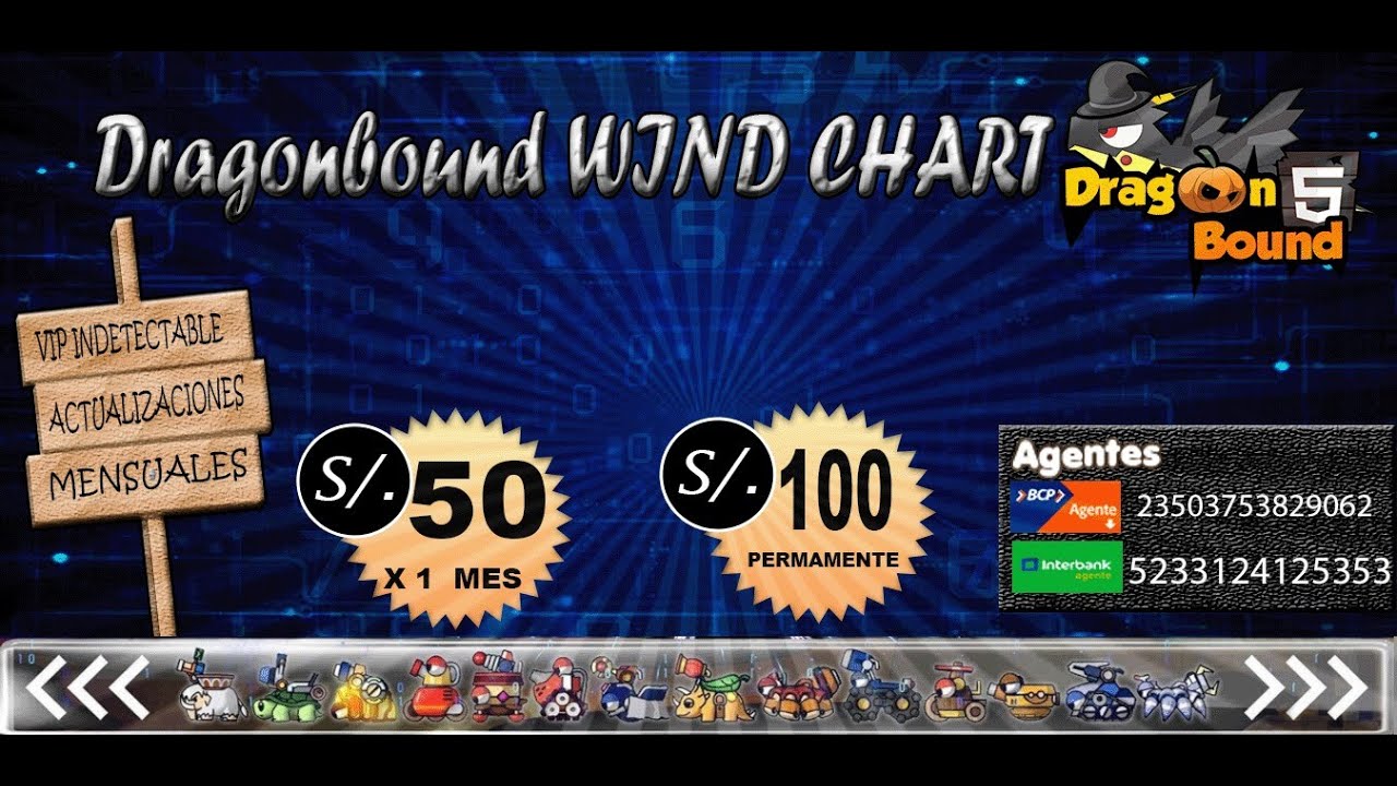 WindChart Tiro Perfecto Automatico Actualizado para Dragonbound Julio 2021