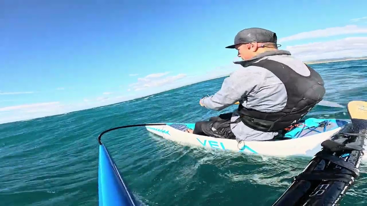 БЕЗУМНАЯ Vela OC1 Downwind – средняя скорость 16 км/ч! 🌊