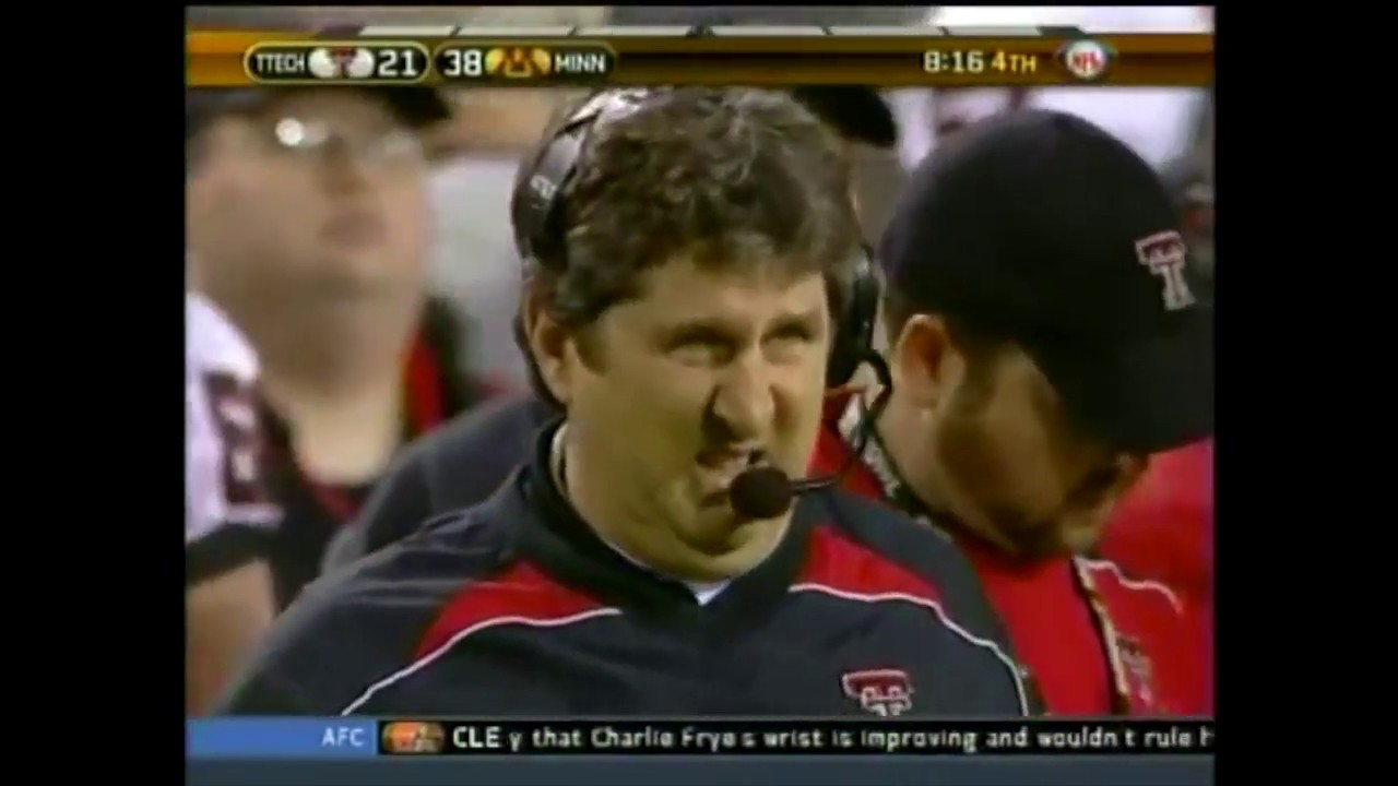 Best 4th Quarters: Huge Texas Tech Comeback (2006 Insight Bowl Minnesota vs. Texas Tech)