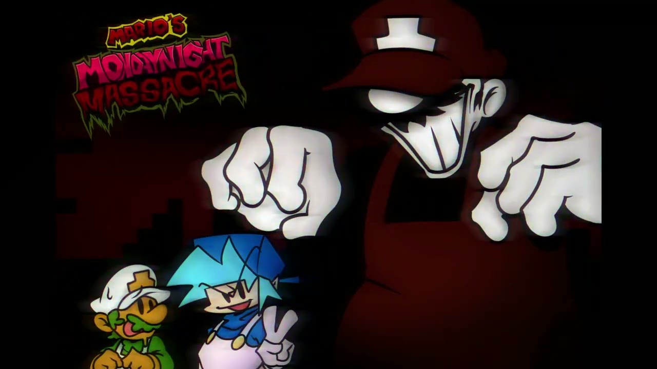 Friday Night Funkin' | Mario's Monday Night Massacre | Hero's Doom V2 leak (unfinished)