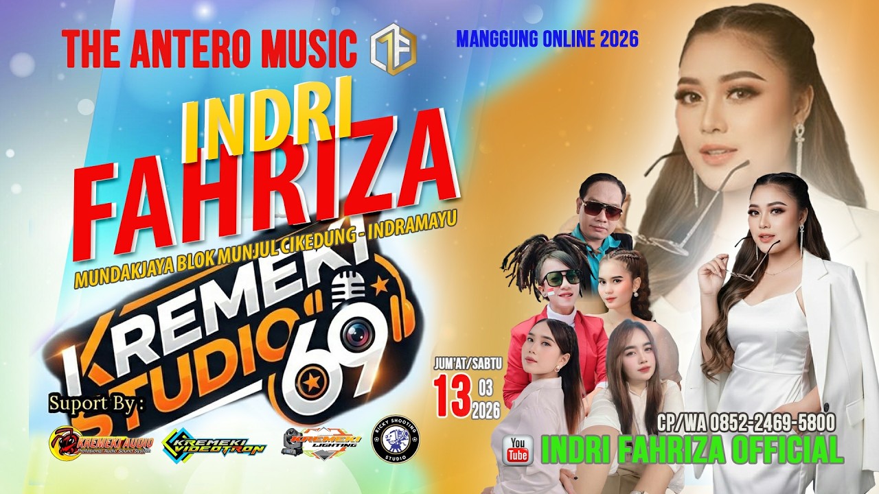 🔴LIVE SAWER ONLINE THE ANTERO MUSIK ( INDRI FAHRIZA ) EDISI RAMADHAN | JUM'AT. 13 MARET 2026