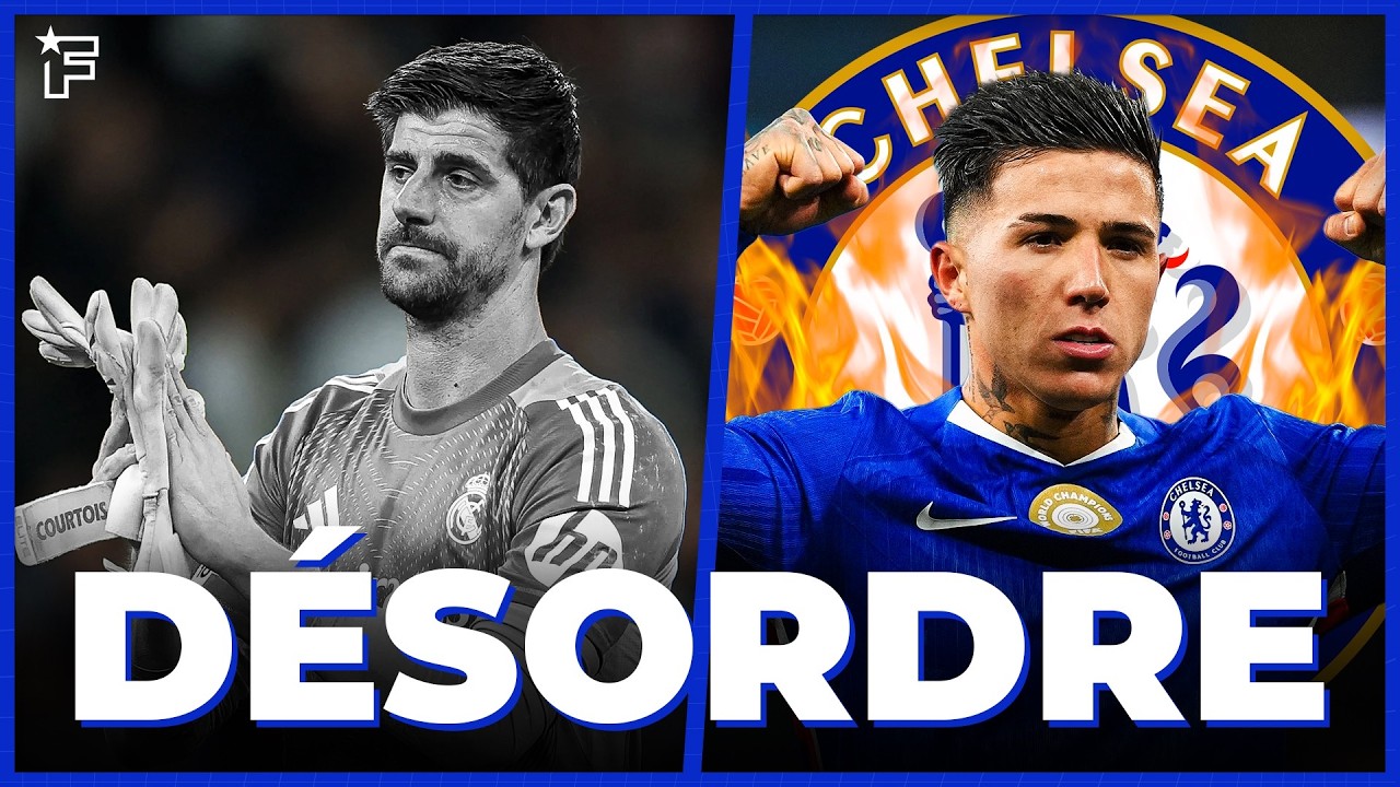 Une terrible nouvelle S'ABAT sur Courtois, Enzo Fernandez met le FEU &agrave; Chelsea | JT Foot Mercato
