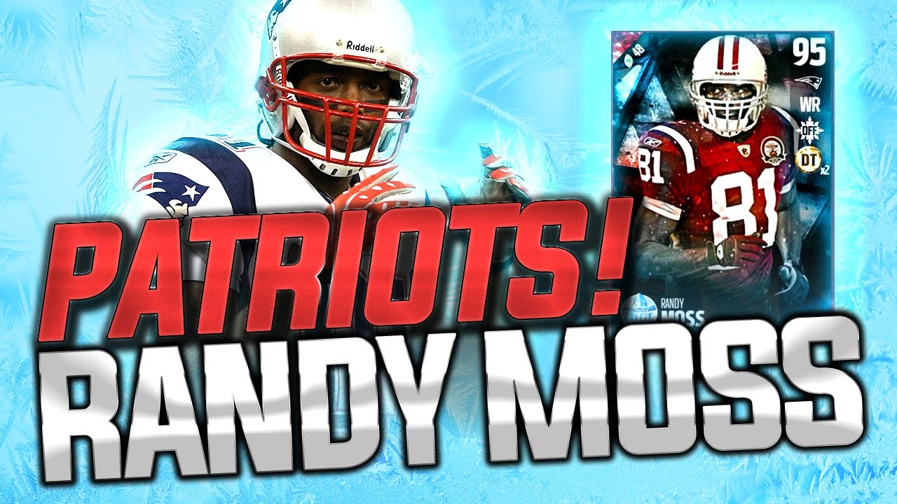 PATRIOTS RANDY MOSS ULTIMATE FREEZE Coming to MADDEN 17 ULTIMATE TEAM!