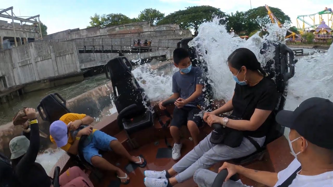 Rio Grande Rapids at Enchanted Kingdom 4K June 11, 2022